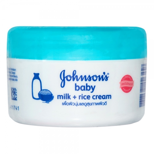 Johnson Baby Cream Milk + Rice 50g