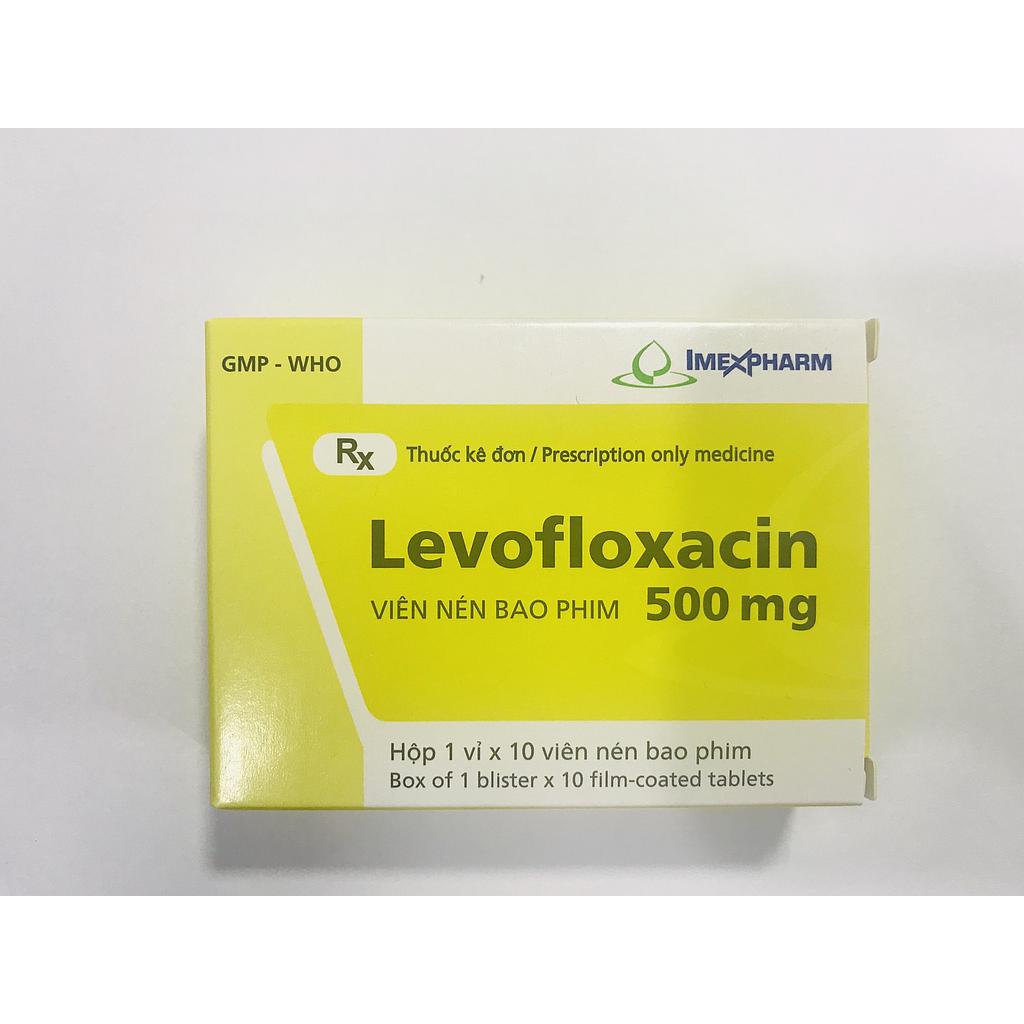 IMP Levofloxacin 500mg [1vi x10v]