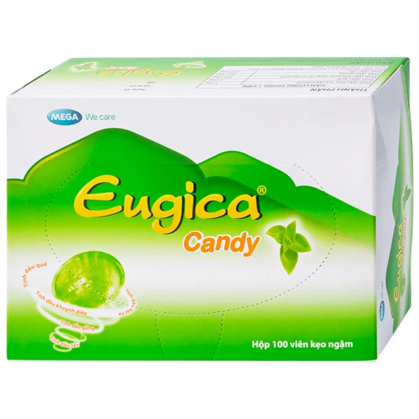 Kẹo ngậm Eugica Candy H/100v