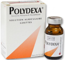 Thuốc nhỏ trị viêm tai POLYDEXA Bouchara Recordati chai 10.5ml